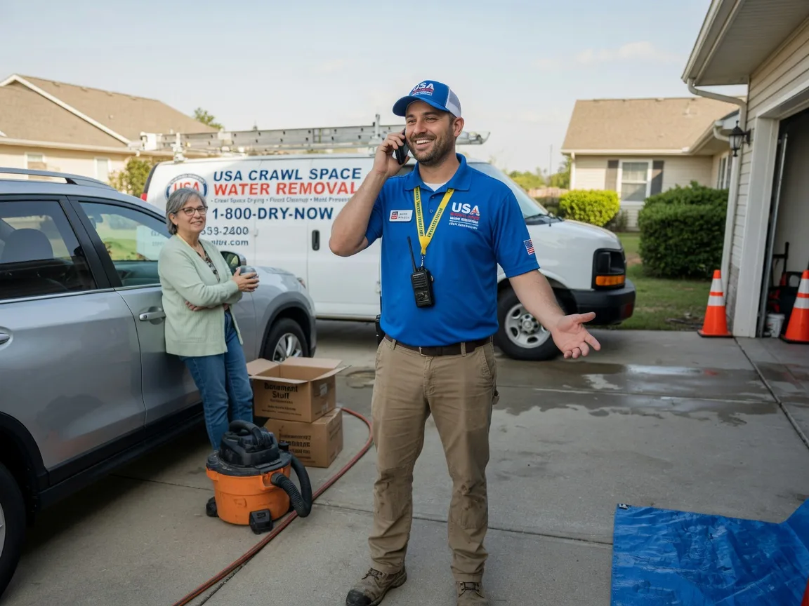 Crawl Space Water Removal Centuria, WI FAQs